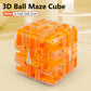 🎁🎄 Vroege kerstuitverkoop 50% korting 🧩 Groot 3D-labyrint Puzzle Maze Cube - Boeiend puzzelspel