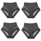 49% korting in de zomer🔥-Naadloze ijszijde bodyconslip met hoge taille - betaal 1 krijg 4 (4 packs)