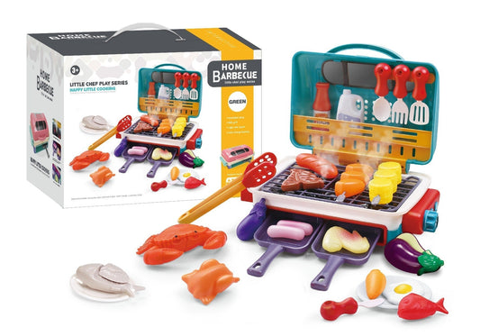 🧒Kinderen Slimme Spray BBQ Grill Muzikaal Educatief Speelgoed（Veilig en niet giftig, geschikt voor elke baby）