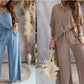 🌸Speciale prijs🌸 Casual v-hals en losse vleermuis mouw voor dames