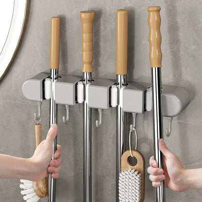 Porte-balai multifonctionnel avec crochet