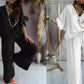 🌸Speciale prijs🌸 Casual v-hals en losse vleermuis mouw voor dames