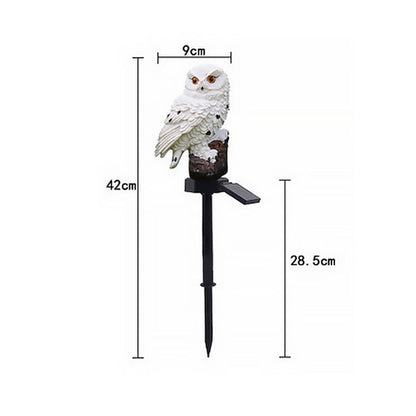 Zomeruitverkoop 49% korting🔥Solar Uil Tuin Decoratieve Landschapslamp