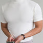 🎁High Neck Slim Fit T-shirt voor Mannen