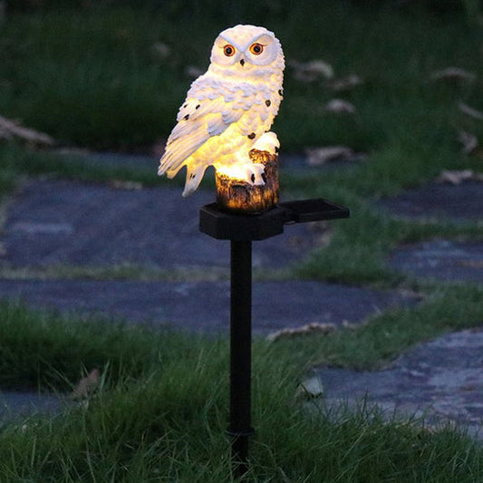 Zomeruitverkoop 49% korting🔥Solar Uil Tuin Decoratieve Landschapslamp