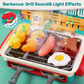 🧒Kinderen Slimme Spray BBQ Grill Muzikaal Educatief Speelgoed（Veilig en niet giftig, geschikt voor elke baby）