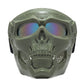 Schedel-horrorhelm-masker - 50% KORTING