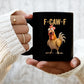 🔥LAATSTE DAG UITVERKOOP 50% KORTING!!🏆Flash Sale⚡ 50.000+ VERKOCHT! Bijna uitverkocht-💥F-Caw-F Grappige kippenmok
