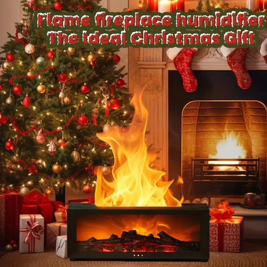 🔥 LAATSTE DAG PROMOTIE - 50% KORTING 🔥 Haardvlamdiffusor-luchtbevochtiger met afstandsbediening