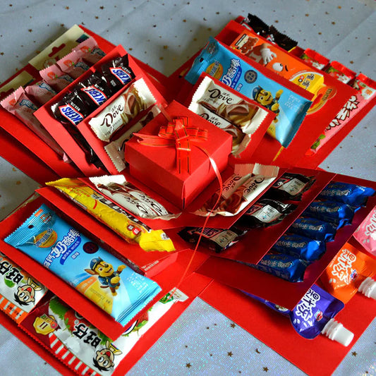 🔥50.000+ VERKOCHT! ✨Verrassingspakket Explosie-cadeaudoos-🎁Het mooiste cadeau