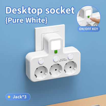 ⚡ 50% KORTING🔥Slimme stekkerdoos met USB-poorten