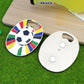 ⚽⚽2-in-1 Draaibare Voetbal Magnetische Flessenopener voor Koelkast