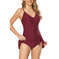 🩱Zomerse uitverkoop 50% UIT👙 Vrouwen Tummy Control Slim Fit Plus Size Eendelig Zwempak