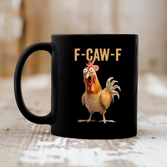 🔥LAATSTE DAG UITVERKOOP 50% KORTING!!🏆Flash Sale⚡ 50.000+ VERKOCHT! Bijna uitverkocht-💥F-Caw-F Grappige kippenmok