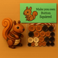 🎄Vroege kerstuitverkoop 50% KORTING🎁DIY-knopen dierenornamenten