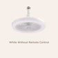 2-in-1 stille verstelbare ventilatorlamp met afstandsbediening voor de slaapkamer （Gratis verzending）