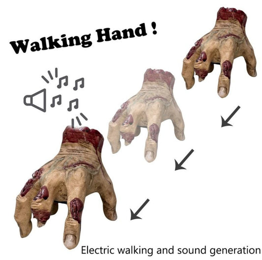 🖐️ NU 50% KORTING! ✨ Realistische enge handprops - flexibel en griezelig voor Halloween/cosplay, perfect voor decoratie of grappen 🎃📦