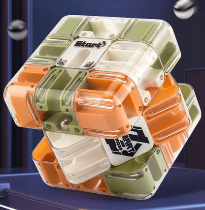 🎁🎄 Vroege kerstuitverkoop 50% korting 🧩 Groot 3D-labyrint Puzzle Maze Cube - Boeiend puzzelspel