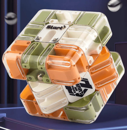 🎁🎄 Vroege kerstuitverkoop 50% korting 🧩 Groot 3D-labyrint Puzzle Maze Cube - Boeiend puzzelspel