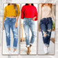 2025 Trendy Fashion Gescheurde Damesjeans【Koop er 2 en krijg gratis verzending】