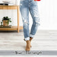 2025 Trendy Fashion Gescheurde Damesjeans【Koop er 2 en krijg gratis verzending】
