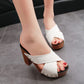 Women's Platform Chunky High-heeled Slippers🥰🥰💖HOT SALE-49% KORTING