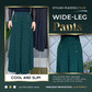 💥Uitverkoop 50% korting💕Comfortabele & huidvriendelijke geplooide broek met wijde pijpen