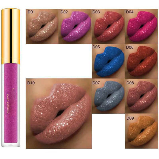 🔥49% korting in de zomer✨💎💄Metallic vloeibare diamant glitter lippenstift