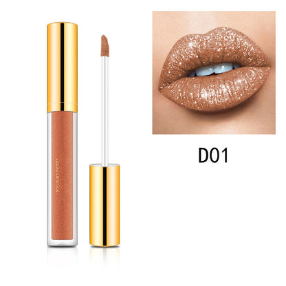 🔥49% korting in de zomer✨💎💄Metallic vloeibare diamant glitter lippenstift