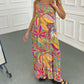 🌈49% korting🌼 Mouwloze lange jurk met print