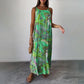 🌈49% korting🌼 Mouwloze lange jurk met print