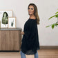 Zomeruitverkoop 49% korting🔥Loose Pleated Off Shoulder Blouses for Women