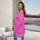 Zomeruitverkoop 49% korting🔥Loose Pleated Off Shoulder Blouses for Women