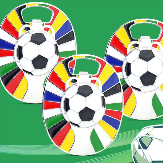 ⚽⚽2-in-1 Draaibare Voetbal Magnetische Flessenopener voor Koelkast