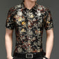 Nieuw product 49% korting 🔥GROTETrendy patroon ademend shirt met korte mouwen voor heren
