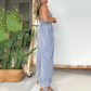 Zomerpromotie voor nieuwe producten 49% korting🔥Dames jumpsuit van denim met diepe V-hals