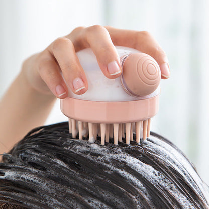 Promotion d'été sur les nouveaux produits 49 % de réduction🔥Brosse à shampoing massante pour le cuir chevelu avec distributeur de liquide 