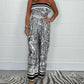 Strapless geplooide jumpsuit met print🥰2024 NIEUW-49% KORTING🥰