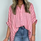 Zomeruitverkoop 49% korting🔥Women's Casual Striped Shirt
