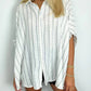 Zomeruitverkoop 49% korting🔥Women's Casual Striped Shirt