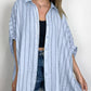 Zomeruitverkoop 49% korting🔥Women's Casual Striped Shirt