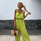 💖Mouwloze jumpsuit met wijde pijpen voor dames