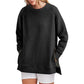 Nieuw product hete verkoop 49% korting❤️‍🔥Losvallende sweatshirt met lange mouwen en ritsen aan de zijkant