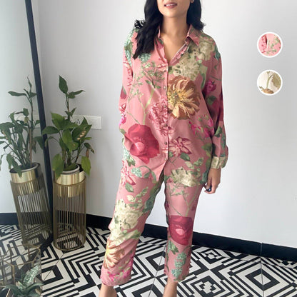 🌸Speciale prijs🌸  Casual Bloemenprint Tweedelig Set