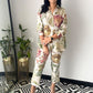 🌸Speciale prijs🌸  Casual Bloemenprint Tweedelig Set