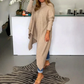 🌸50% KORTING 💕Dames effen gebreide onregelmatige coltrui
