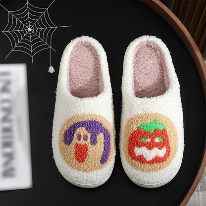 Nieuwe productpromotie 49% korting🔥Halloween-thema warme en gezellige pantoffels voor binnen