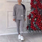 🎁Nieuw product 50% korting 💖Casual dames Sweatshirt Leggingset
