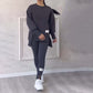 🎁Nieuw product 50% korting 💖Casual dames Sweatshirt Leggingset