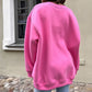 Nieuw product 49% korting 🔥Oversized sweatshirt met ronde hals en effen kleur